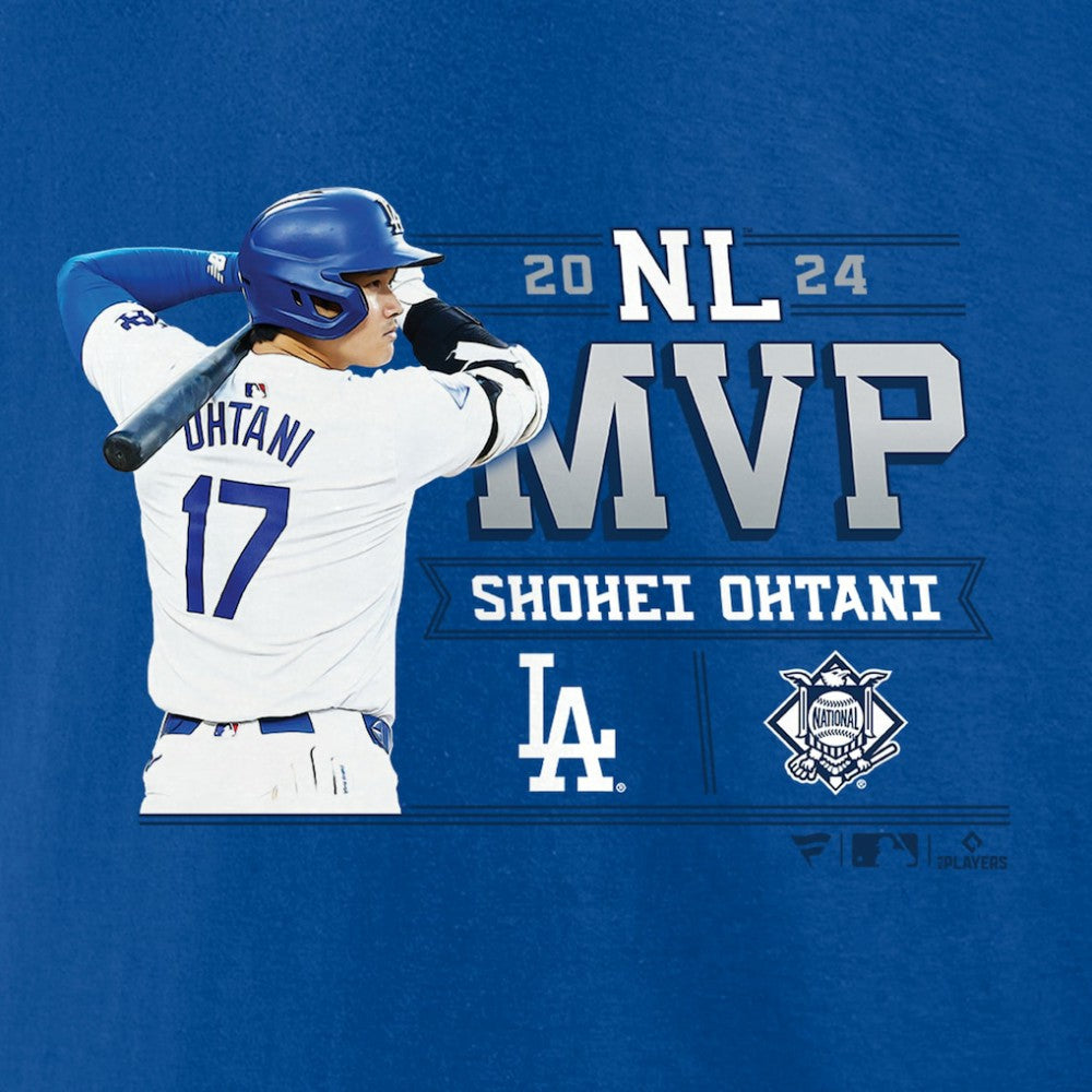Shohei Ohtani Los Angeles Dodgers Fanatics MVP T-Shirt Sale
