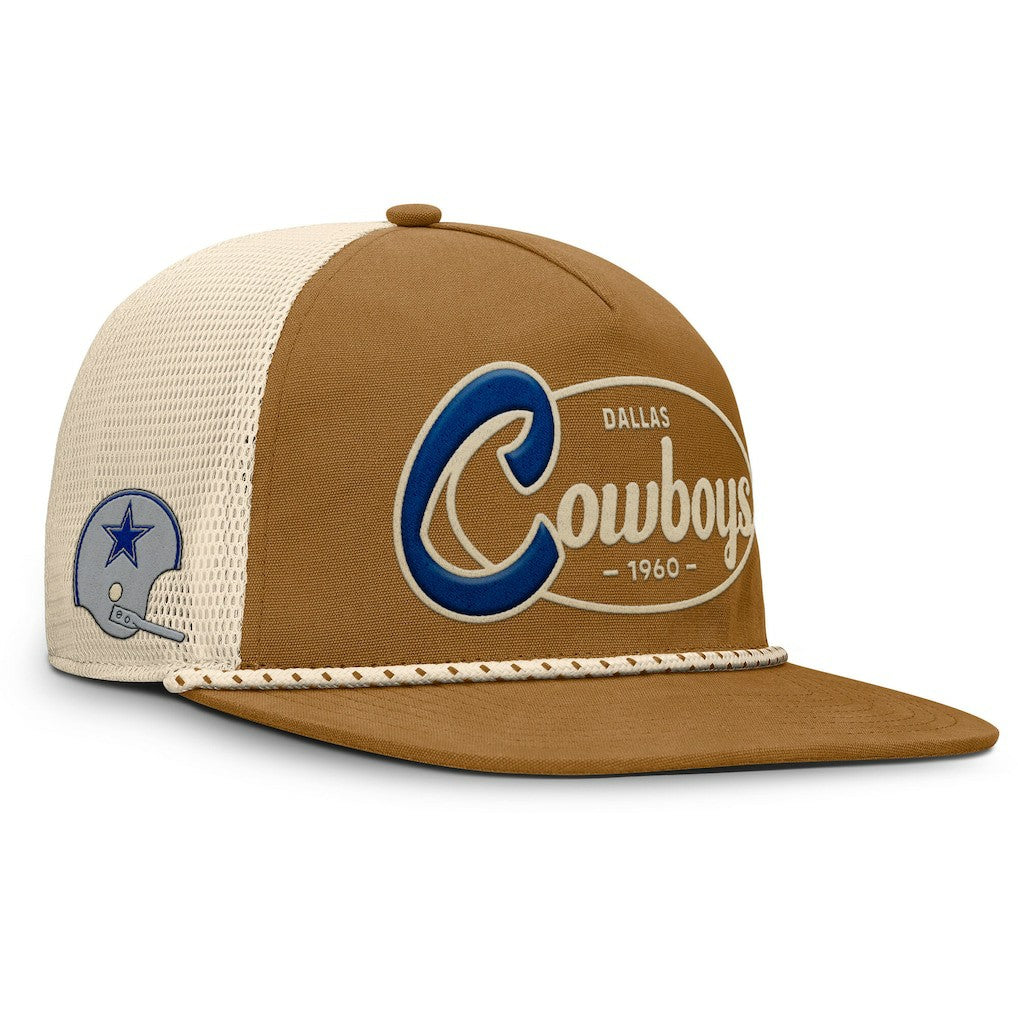 Dallas Cowboys Heritage Adjustable Hat Brown - Fanatics