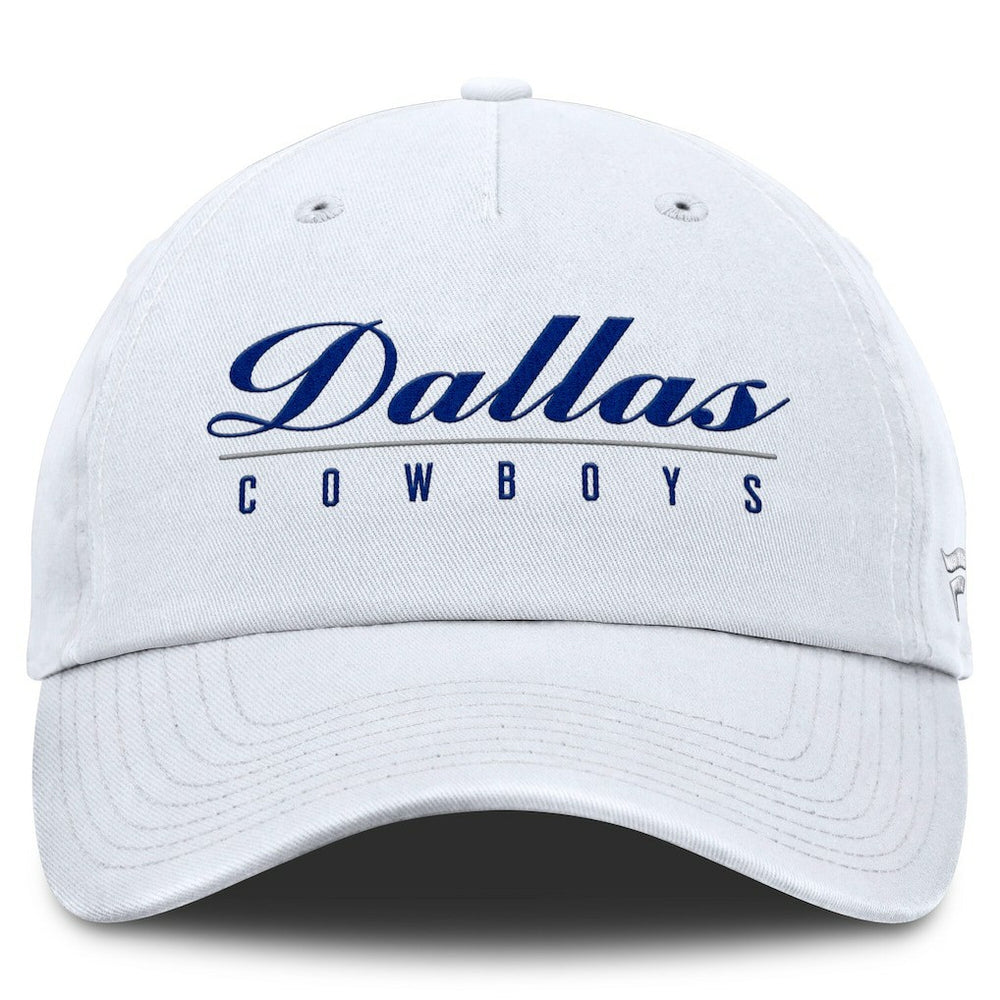 Dallas Cowboys Women's Heritage Harmony Adjustable Hat White - Fanatics