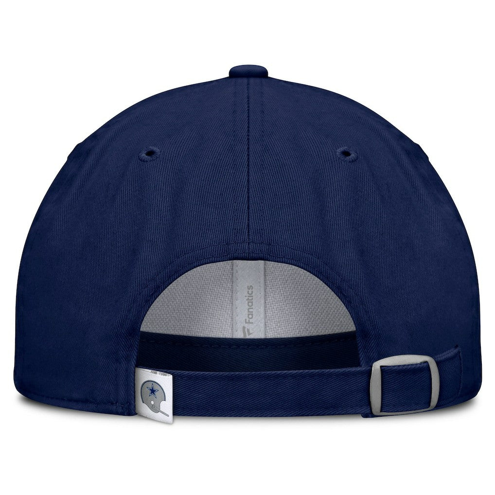 Dallas Cowboys Women's Fanzone Adjustable Hat White/Navy - Fanatics