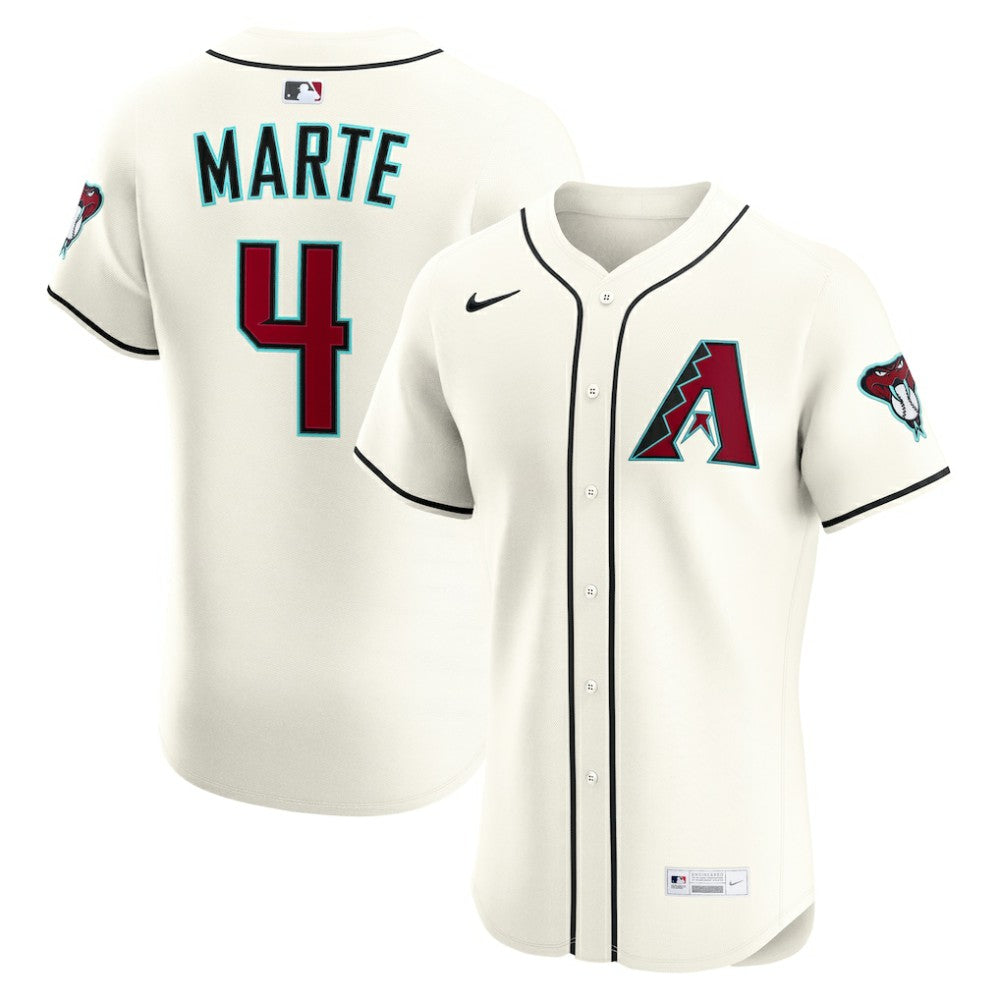 Ketel Marte Arizona Diamondbacks Nike Home Elite Jersey for sale