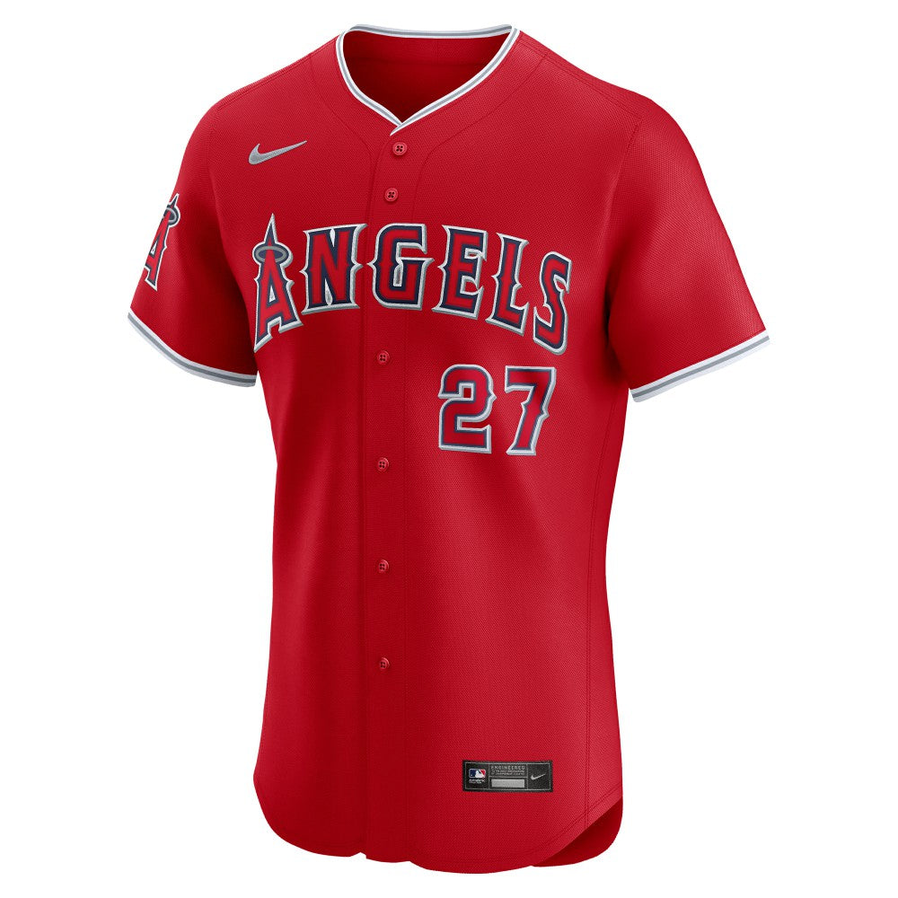 Mike Trout Los Angeles Angels Nike Alternate Elite Jersey On Sale