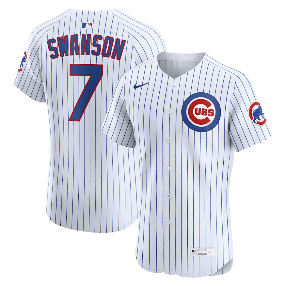 Dansby Swanson Chicago Cubs Nike Home Elite Jersey Online