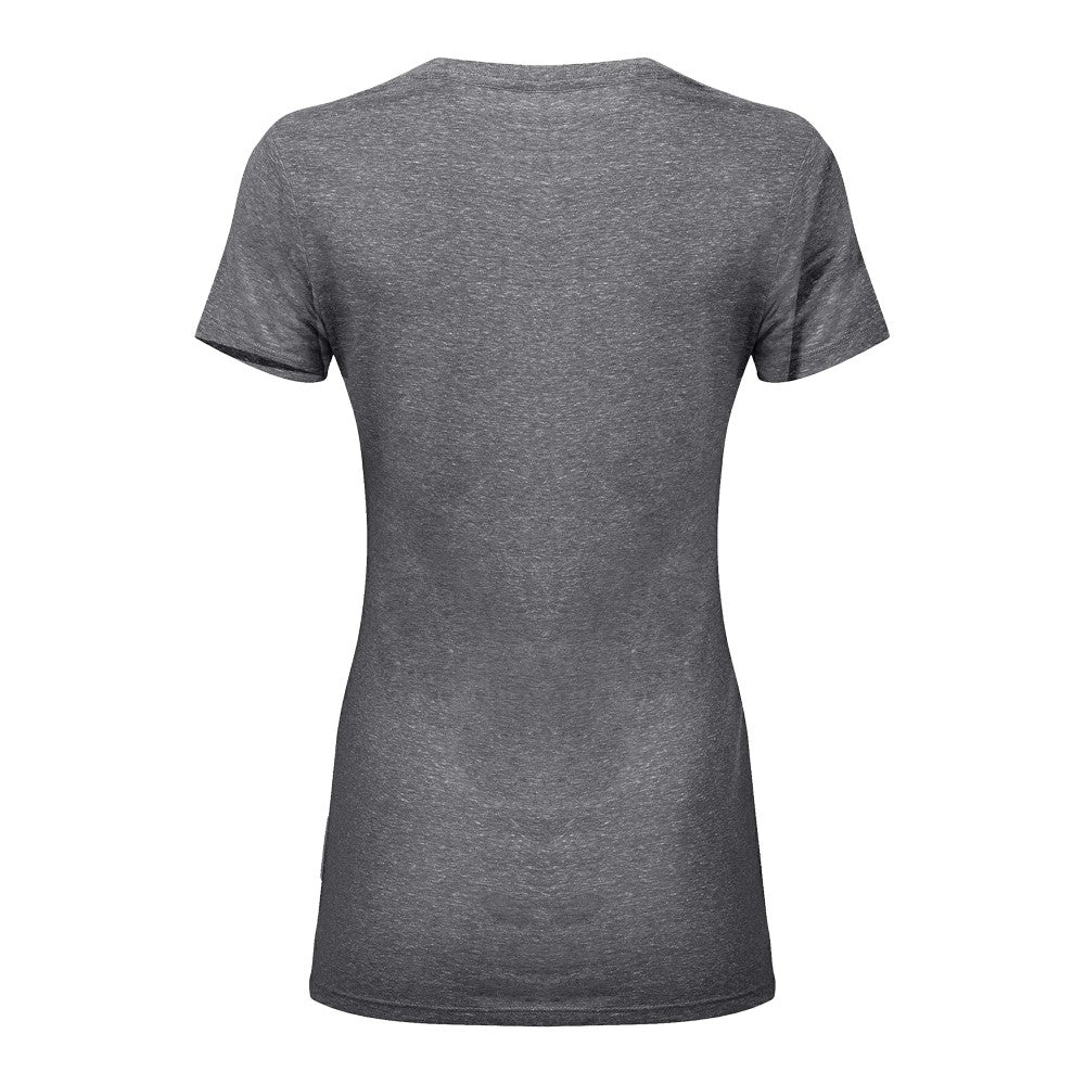 Tottenham Hotspur 1863FC Women's Color Badge Tri-Blend T-Shirts - Heather Gray