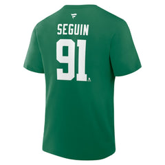 Tyler Seguin Dallas Stars - Fanatics Authentic Stack Name & Number T-Shirt Kelly Green