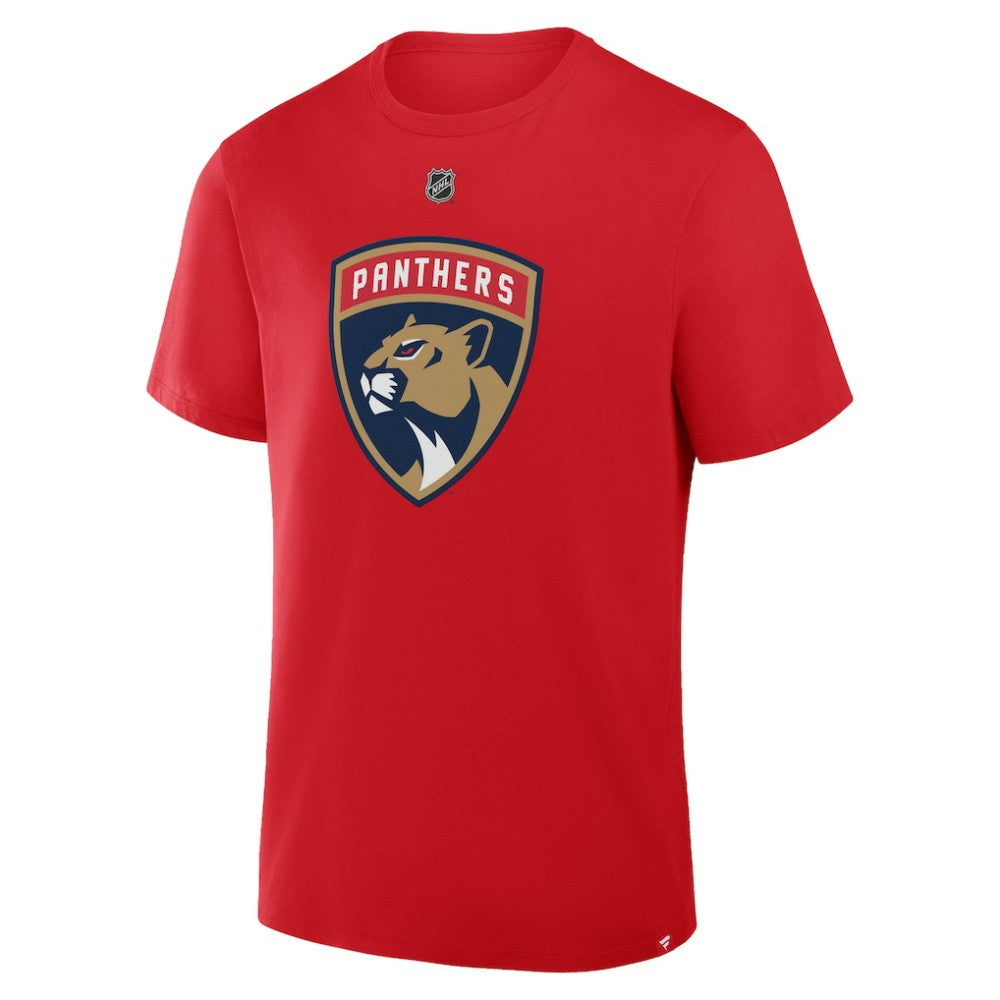 Matthew Tkachuk Florida Panthers - Fanatics Authentic Stack Name & Number T-Shirt Red