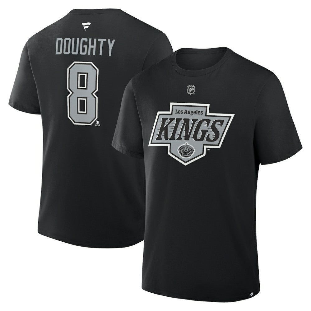 Drew Doughty Los Angeles Kings - Fanatics Authentic Stack Name & Number T-Shirt Black