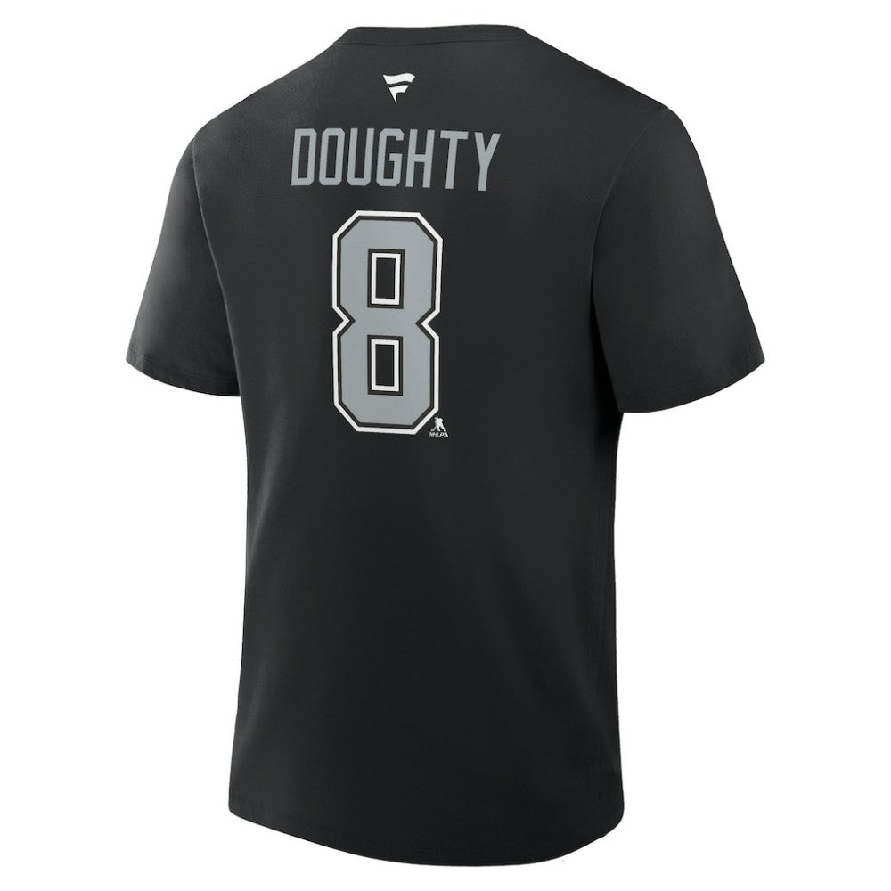 Drew Doughty Los Angeles Kings - Fanatics Authentic Stack Name & Number T-Shirt Black