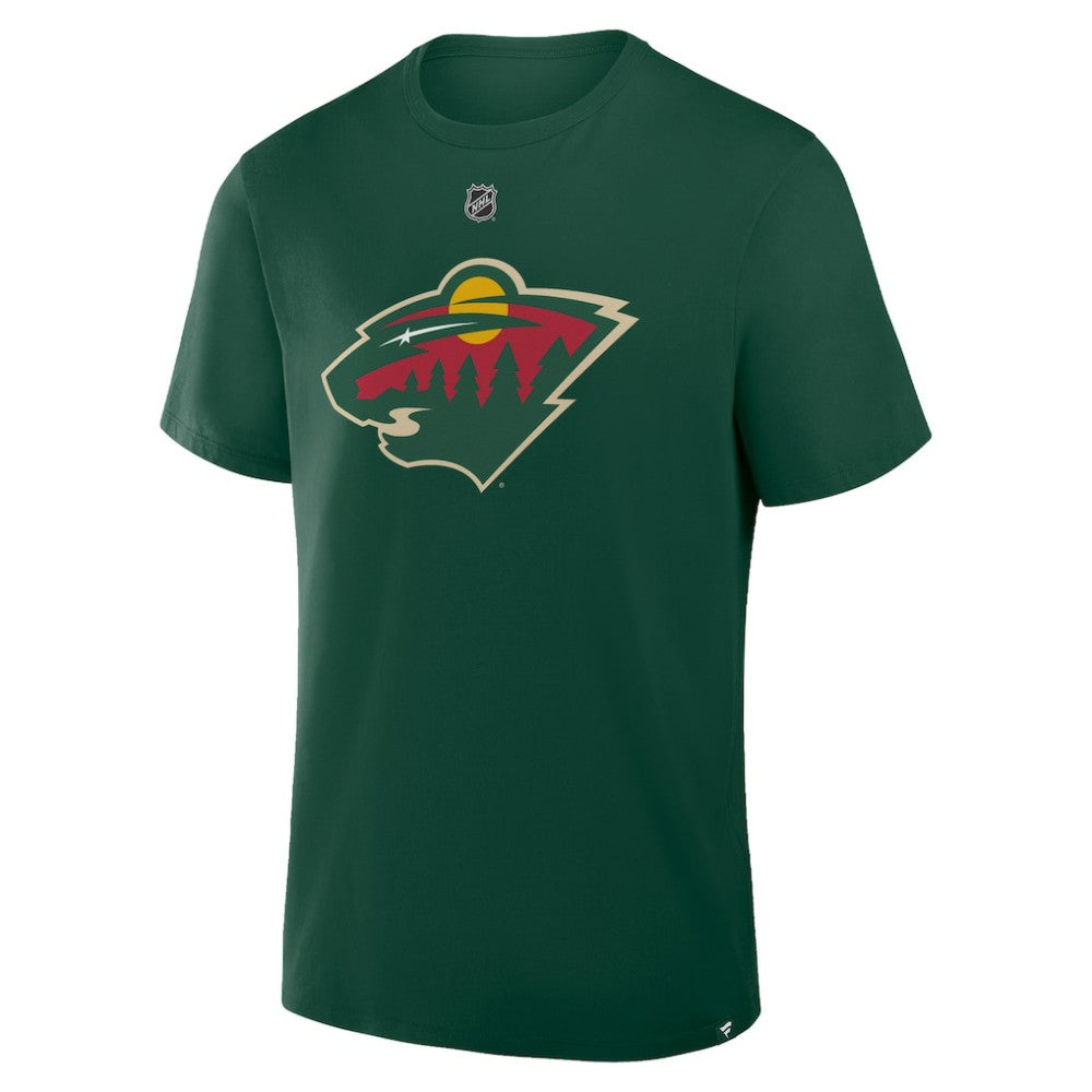 Kirill Kaprizov Minnesota Wild - Fanatics Authentic Stack Name & Number T-Shirt Green