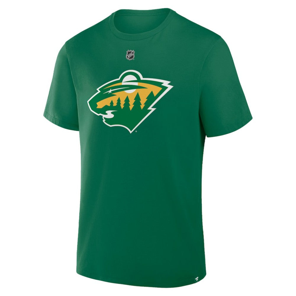 Matthew Boldy Minnesota Wild - Fanatics Authentic Stack Name & Number T-Shirt Kelly Green