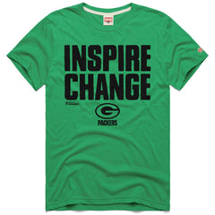 Green Bay Packers Homage Unisex 2024 Inspire Change Tri-Blend T-Shirt Green - NFL