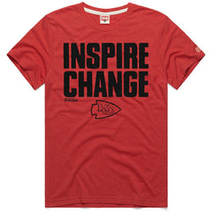 Kansas City Chiefs Homage Unisex 2024 Inspire Change Tri-Blend T-Shirt Red - NFL