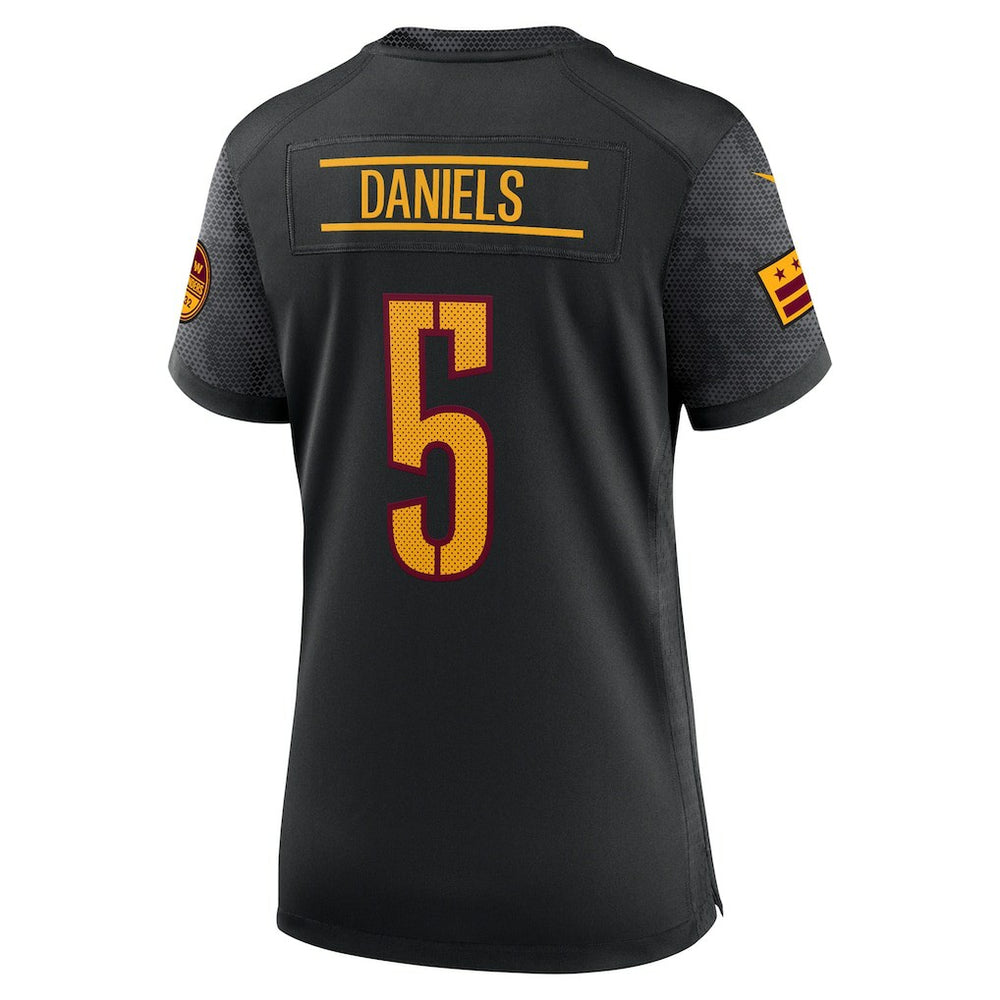 Jayden Daniels Washington Commanders Women's Alternate Game Player Jersey Black - Nike