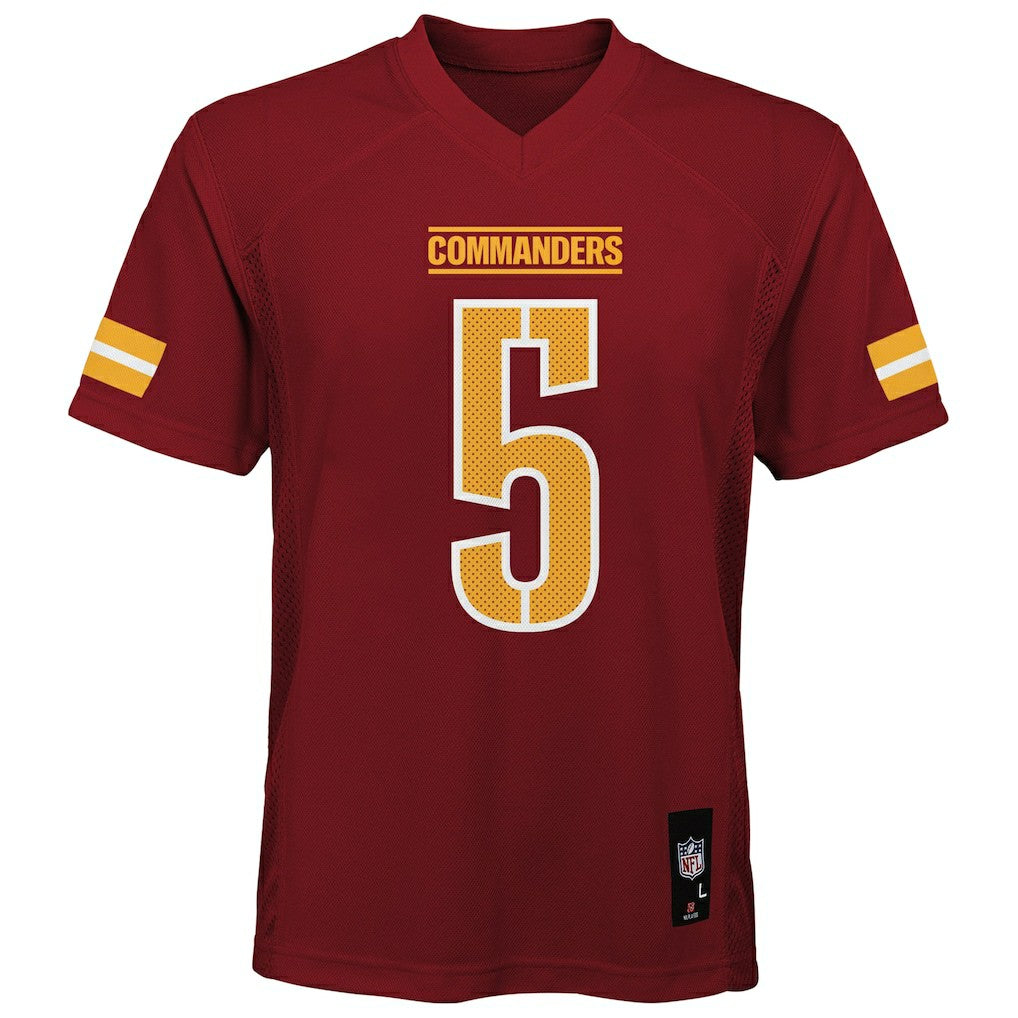 Jayden Daniels Washington Commanders Youth Replica Player Jersey Burgundy - NFL