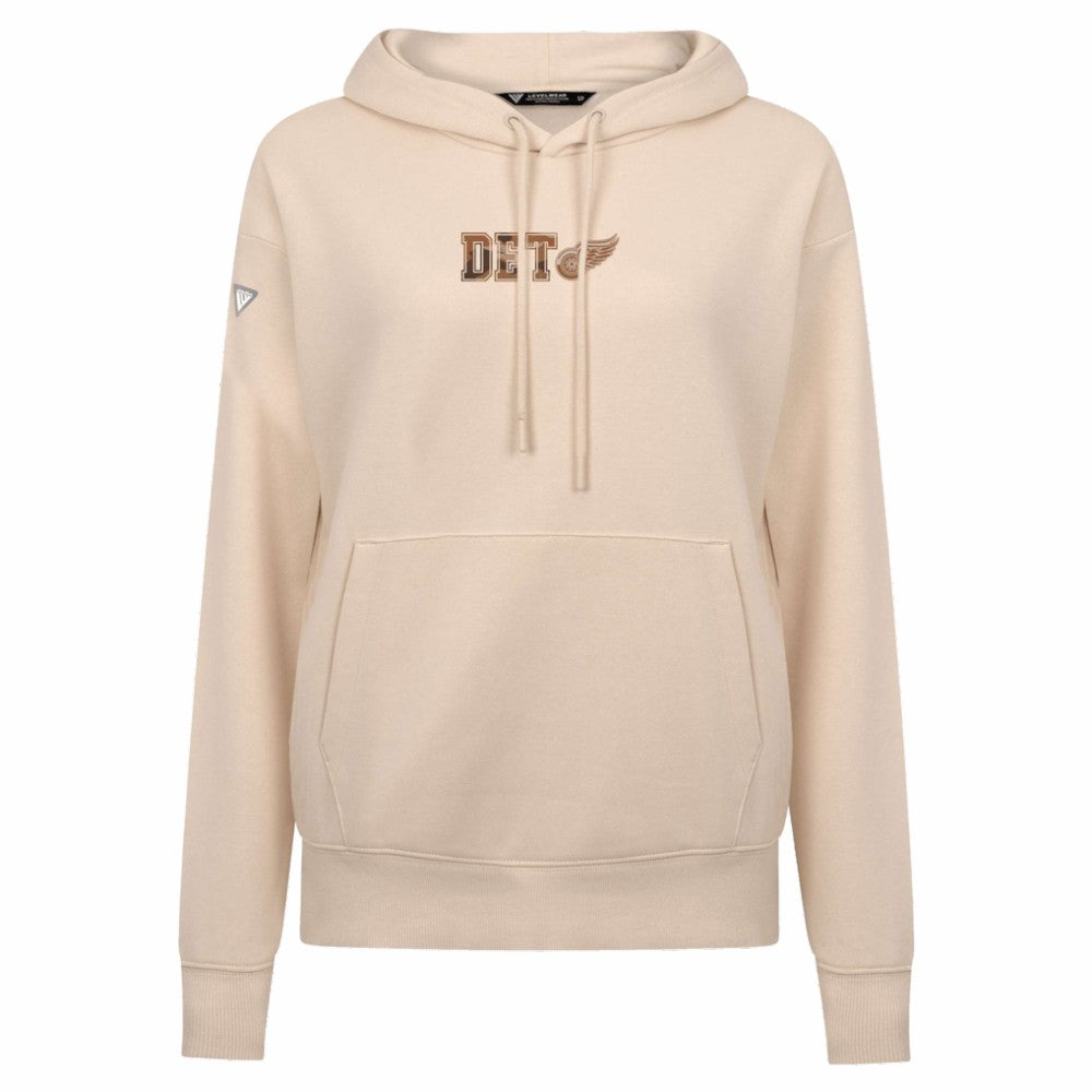 Detroit Red Wings - Levelwear Women's Desert Camo Adorn Battalion Pullover Hoodie Khaki
