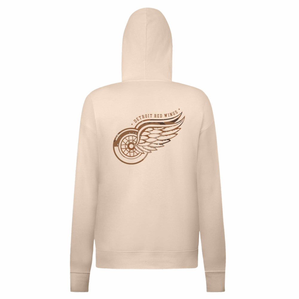 Detroit Red Wings - Levelwear Women's Desert Camo Adorn Battalion Pullover Hoodie Khaki