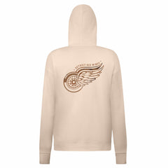Detroit Red Wings - Levelwear Women's Desert Camo Adorn Battalion Pullover Hoodie Khaki