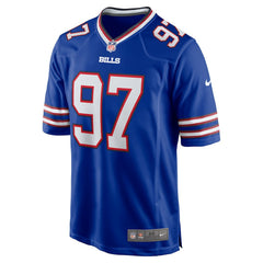 Zion Logue Buffalo Bills Team Game Jersey Royal - Nike