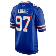 Zion Logue Buffalo Bills Team Game Jersey Royal - Nike