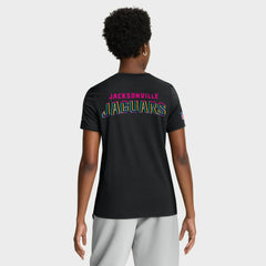Jacksonville Jaguars Women's 2025 NFL Crucial Catch Tri-Blend Dri-FIT T-Shirt Black - Nike