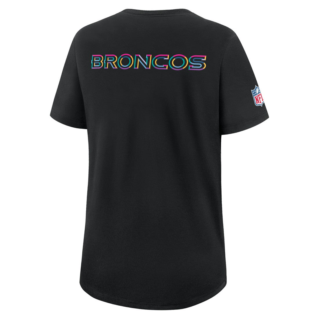 Denver Broncos Women's 2025 NFL Crucial Catch Tri-Blend Dri-FIT T-Shirt Black - Nike