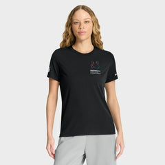 Indianapolis Colts Women's 2025 NFL Crucial Catch Tri-Blend Dri-FIT T-Shirt Black - Nike
