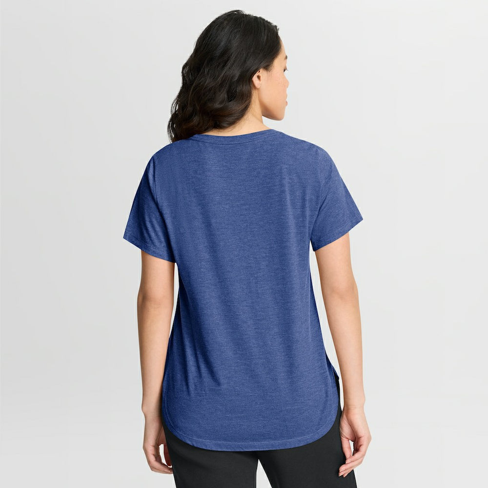 Indianapolis Colts Women's Script Tri-Blend T-Shirt Royal - Nike