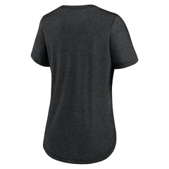 Minnesota Vikings Women's Script Tri-Blend T-Shirt Black - Nike