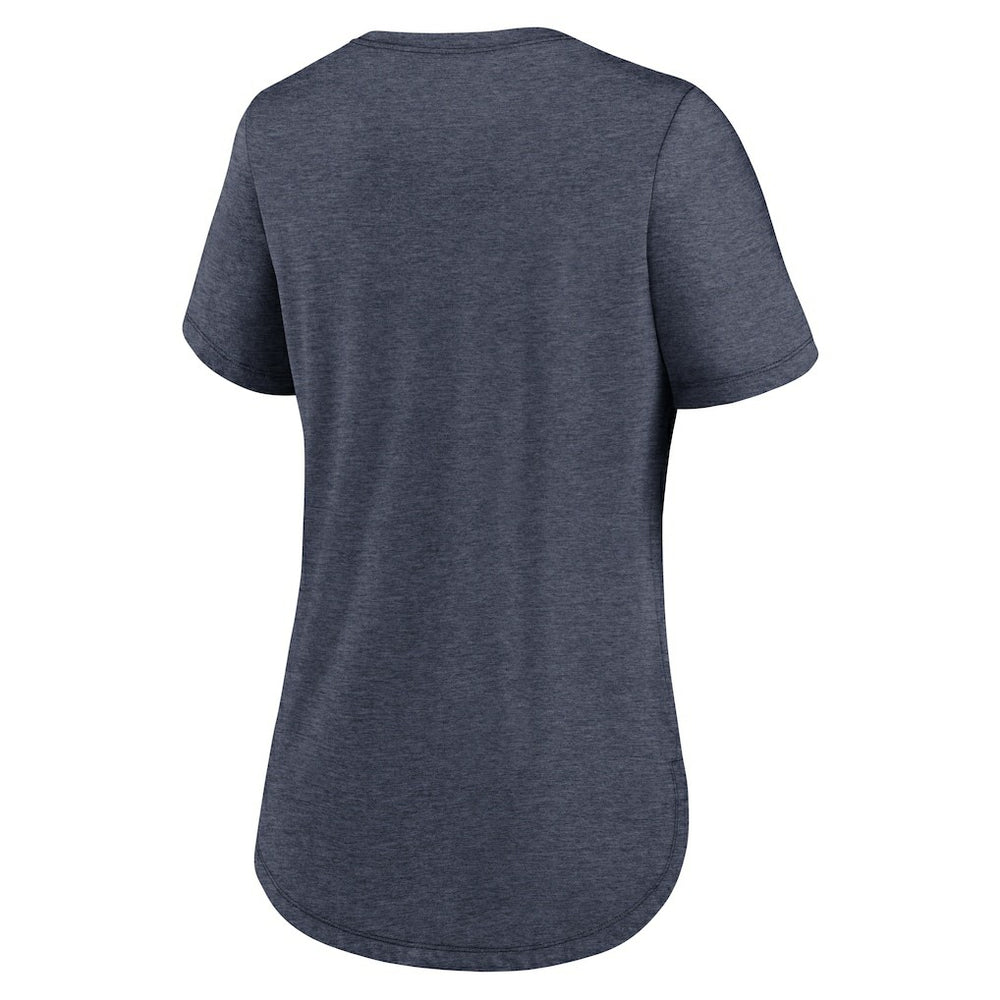 Chicago Bears Women's Script Tri-Blend T-Shirt Navy - Nike