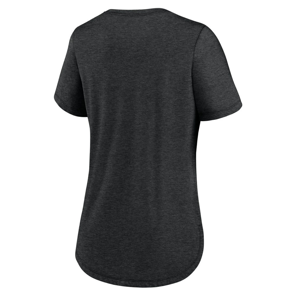 Detroit Lions Women's Script Tri-Blend T-Shirt Black - Nike