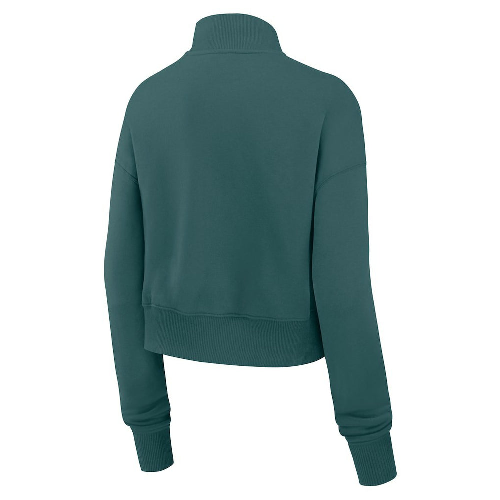 Philadelphia Eagles Women's Primetime Phoenix Half-Zip Sweatshirt Midnight Green - Nike