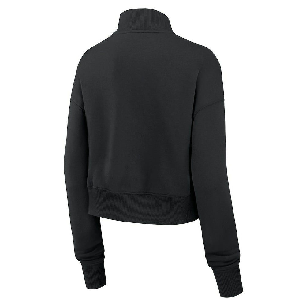 New Orleans Saints Women's Primetime Phoenix Half-Zip Sweatshirt Black - Nike