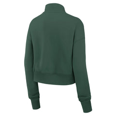 Green Bay Packers Women's Primetime Phoenix Half-Zip Sweatshirt Green - Nike