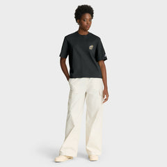 New Orleans Saints Women's Rewind Pocket Boxy T-Shirt Black - Nike