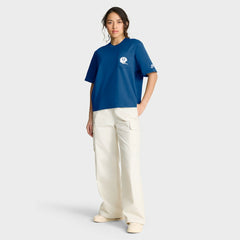 Indianapolis Colts Women's Rewind Pocket Boxy T-Shirt Royal - Nike