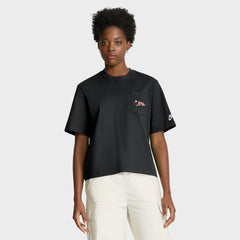 Cincinnati Bengals Women's Rewind Pocket Boxy T-Shirt Black - Nike