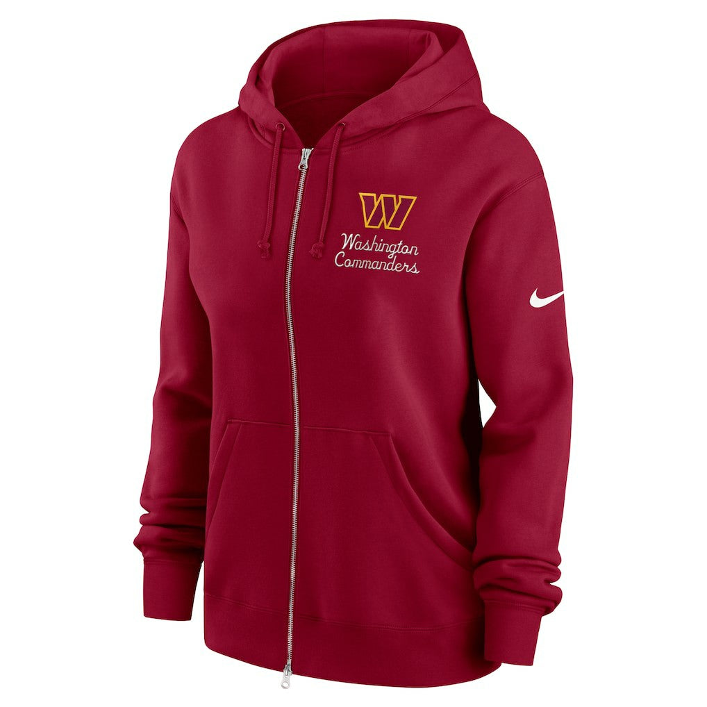 Washington Commanders Women's Phoenix Rewind Full-Zip Hoodie Burgundy - Nike