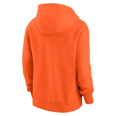 Cleveland Browns Women's Phoenix Rewind Full-Zip Hoodie Orange - Nike