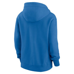 Detroit Lions Women's Phoenix Rewind Full-Zip Hoodie Blue - Nike