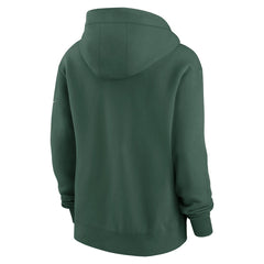 Green Bay Packers Women's Phoenix Rewind Full-Zip Hoodie Green - Nike