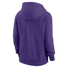 Minnesota Vikings Women's Phoenix Rewind Full-Zip Hoodie Purple - Nike