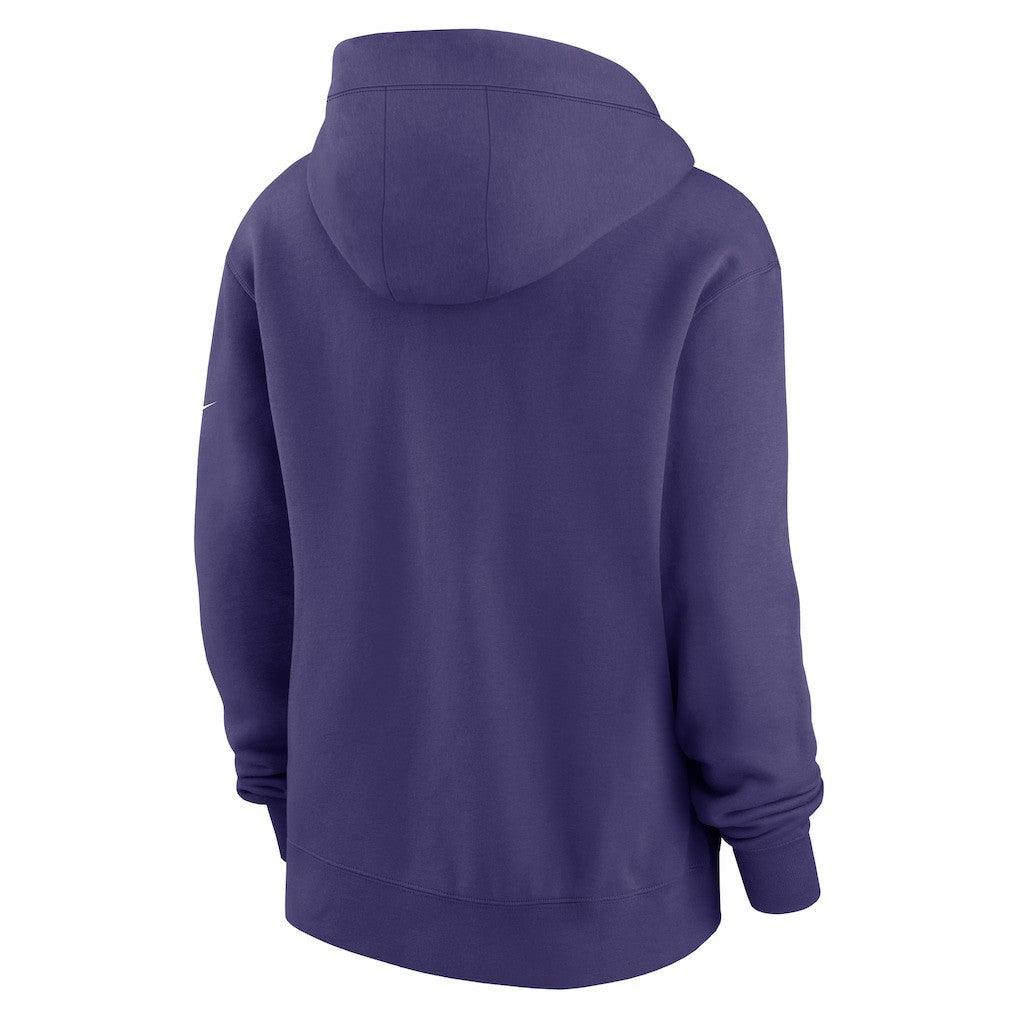 Baltimore Ravens Women's Phoenix Rewind Full-Zip Hoodie Purple - Nike