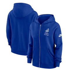 Dallas Cowboys Women's Phoenix Rewind Full-Zip Hoodie Navy - Nike