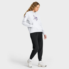 Minnesota Vikings Women's Alternate Logo Sideline Standard Issue Dri-FIT Hoodie White - Nike