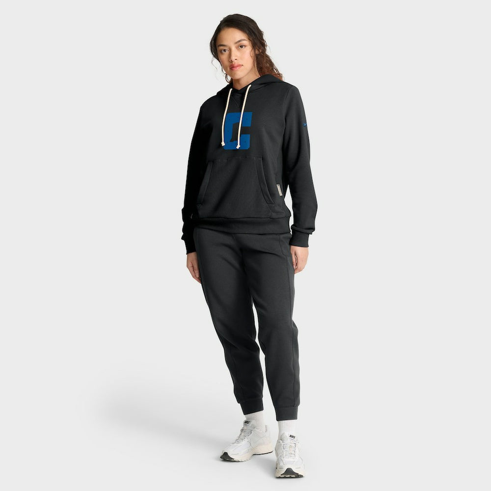 Indianapolis Colts Women's Alternate Logo Sideline Standard Issue Dri-FIT Hoodie Black - Nike