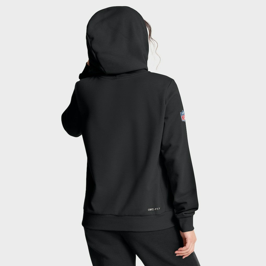 Pittsburgh Steelers Women's 1933 Sideline Standard Issue Dri-FIT Hoodie Black - Nike