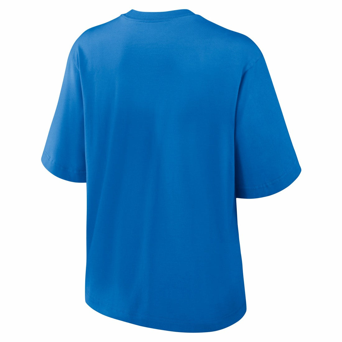Detroit Lions Women's Essential Script Relaxed Boxy T-Shirt Blue - Nike