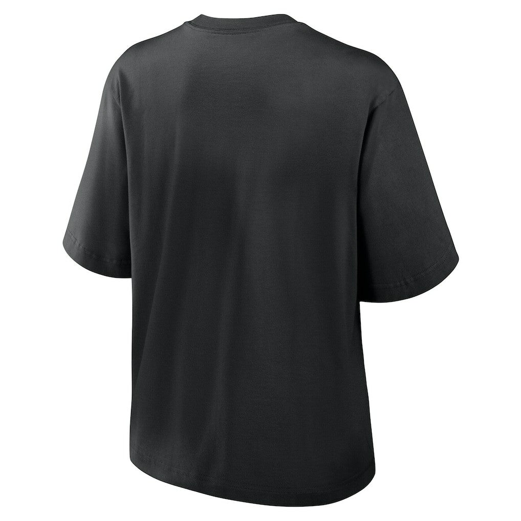 Cincinnati Bengals Women's Essential Script Relaxed Boxy T-Shirt Black - Nike