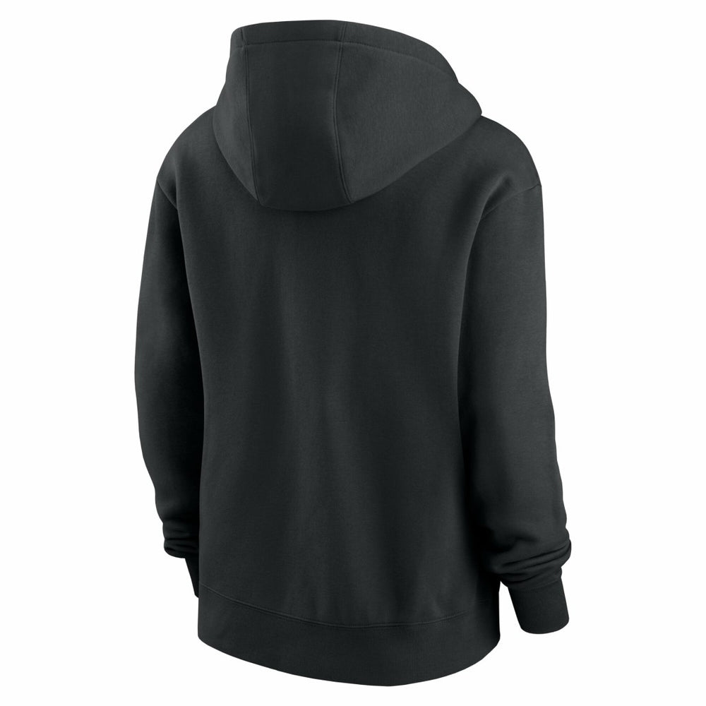 Detroit Lions Women's Club Fleece Hoodie Black - Nike
