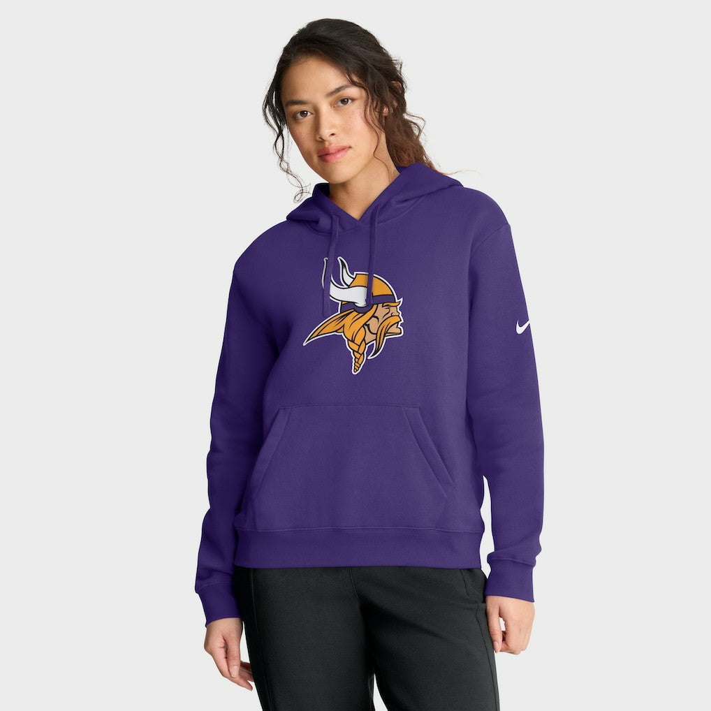 Minnesota Vikings Women's Club Fleece Hoodie Purple - Nike
